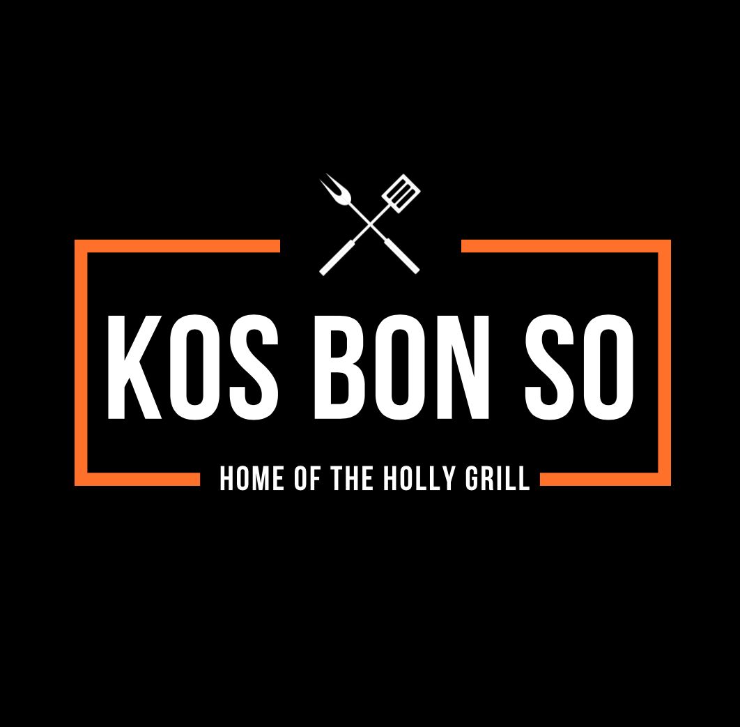 Kos Bon So logo — Home of the Holly Grill